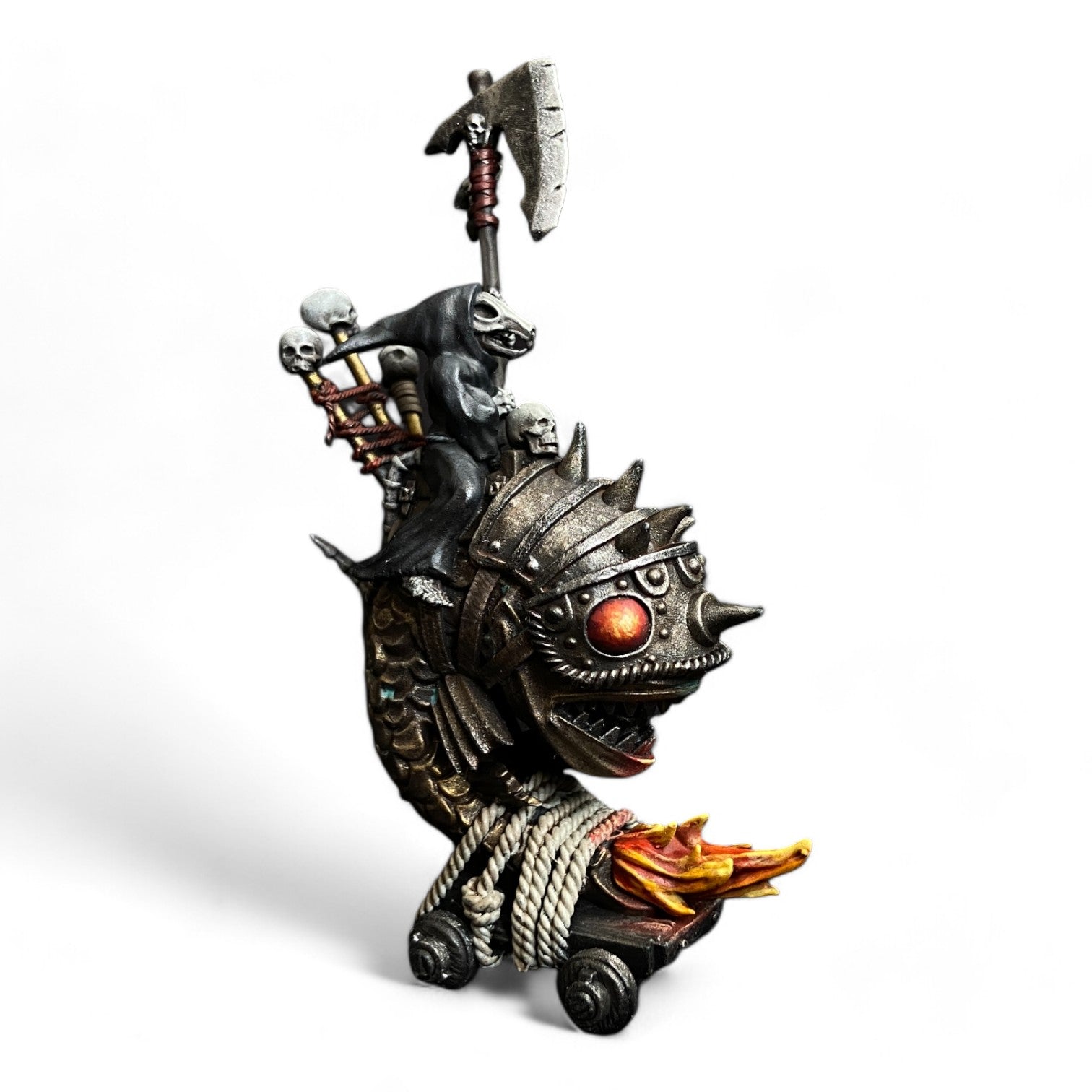Fish Scale Rider Fish Rider - Tiny Furniture - Miniatures by Only-Games.co