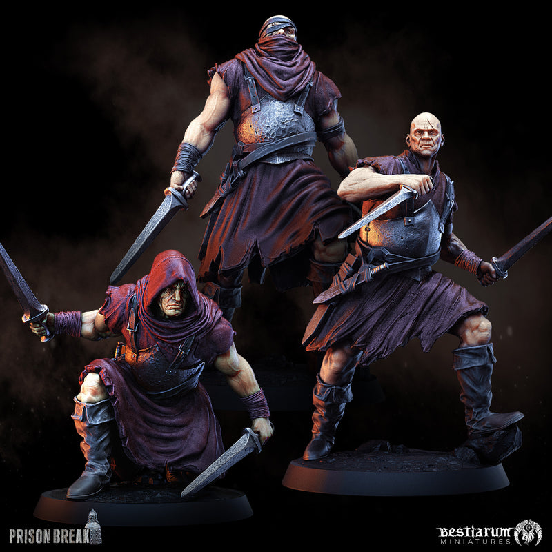 Bandit Outlaws | Bestiarum | Wargaming DnD Miniatures - Only-Games
