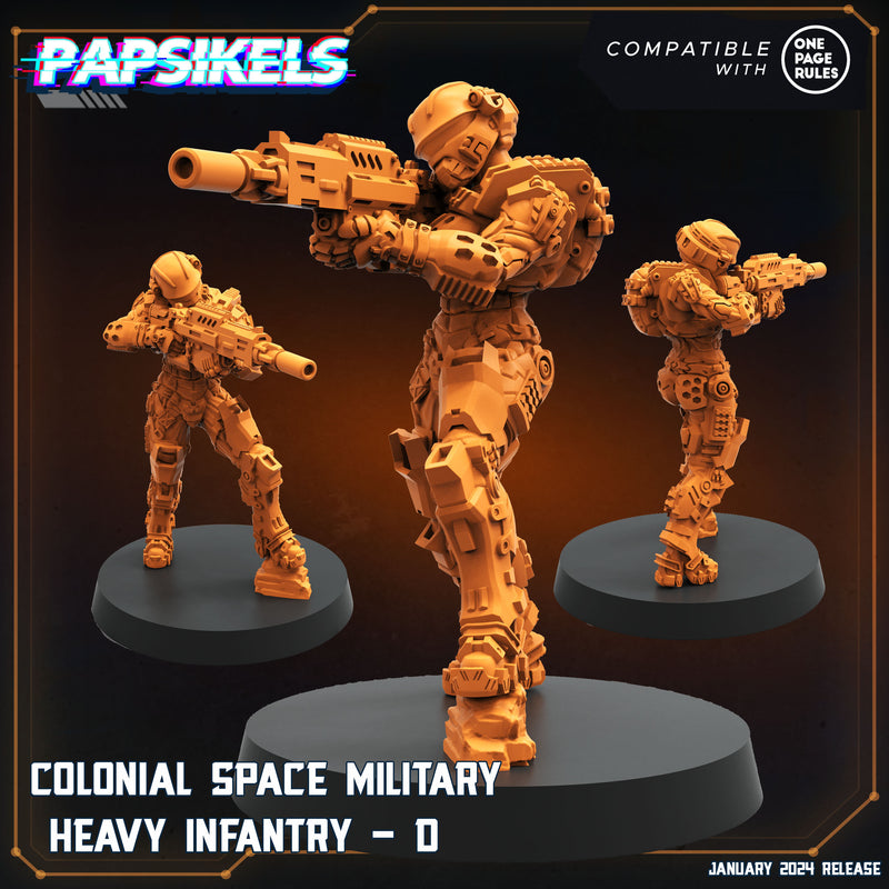 HUMAN SPACE MILITARY HEAVY INFANTRY - Only-Games