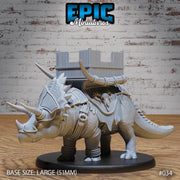 Triceratops Dinosaur Siege - Only-Games