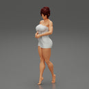 Woman Getting Out From Bathtub - Only-Games