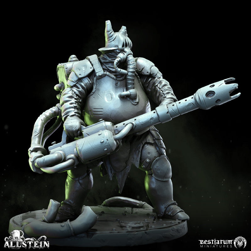 Dieselpunk Squadron Commanders | Bestiarum | Trench Crusade DnD Miniatures - Only-Games