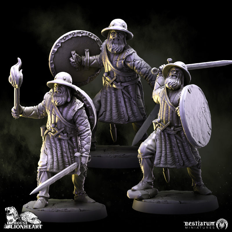 Medieval Knights Warband | Bestiarum | Wargaming DnD Miniatures - Only-Games