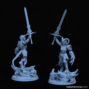 Nyssara the Cursed – Demon Queen of Shadows (60mm Base) - Only-Games