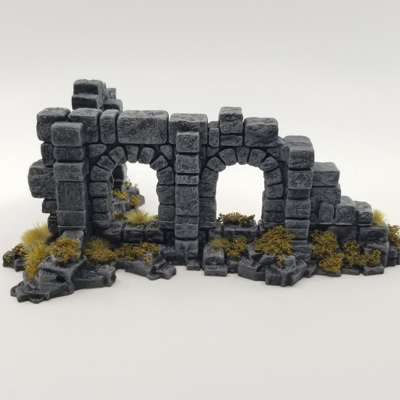 Double Arch Window - Half Arch Door: Ancient Ruins Terrain Set - Only-Games