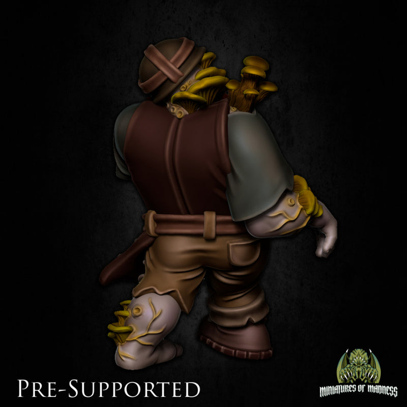 Zombie Miner 1 [PRE-SUPPORTED]  Dwarf Infected - Only-Games