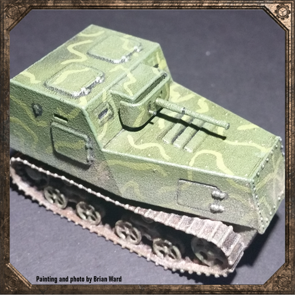 1/56 KhTZ-16 improvised tank