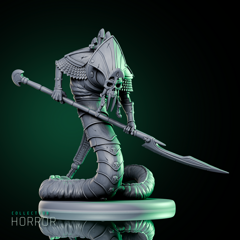 Undead Naga Halberdier 1 - Only-Games