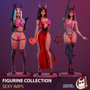 FIGURINE COLLECTION / SEXY IMPS / 3 PIECES - Only-Games