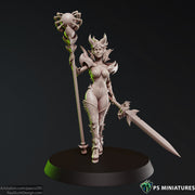 Drow Sorceress Elite Pose 2 - Only-Games