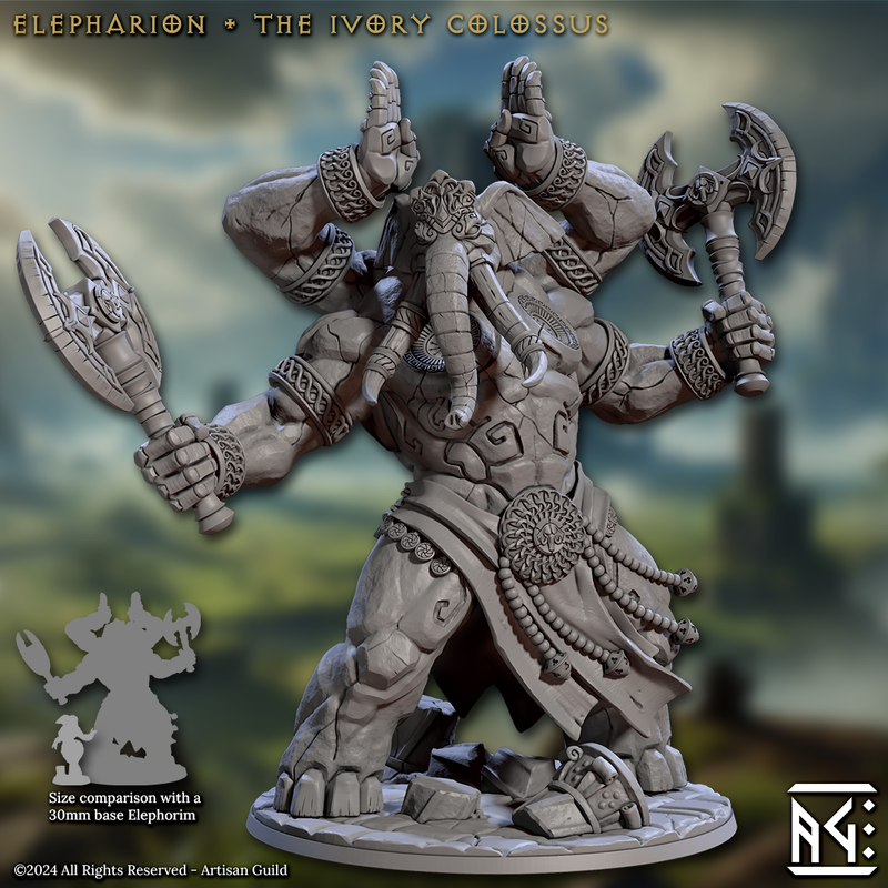 Elepharion - The Ivory Colossus (Elephorim Ivory Sentinels) - Only-Games