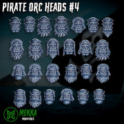 Pirate Orc Heads #4 - Only-Games