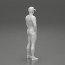 motorbiker standing with his hands in pocket - Only-Games