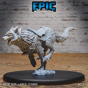 Orc Army Wolf Mount Running - Only-Games