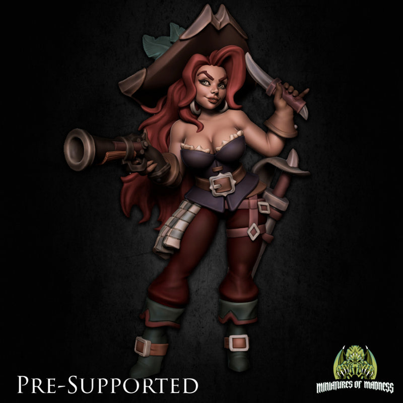 Grace The Pirate Woman [PRE-SUPPORTED] Female Assassin Rogue Thief - Only-Games