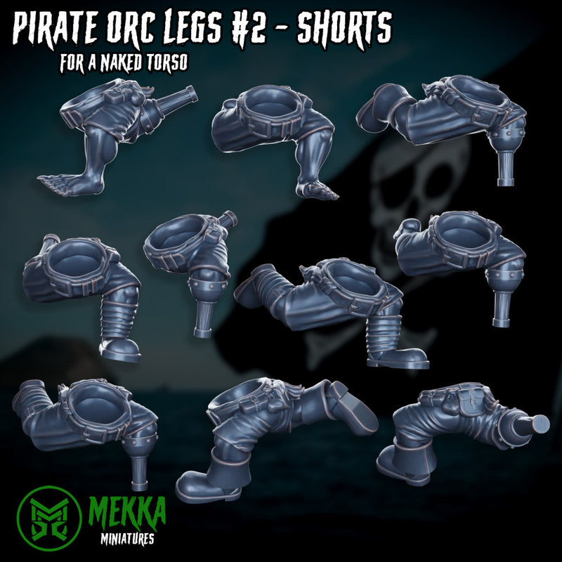 Pirate Orc Legs #2 - Shorts - Only-Games