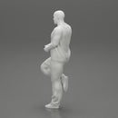 gangster standing in one leg leaning against car - Only-Games