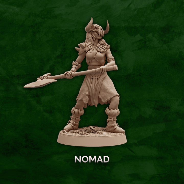 Nomad - Human Barbarian