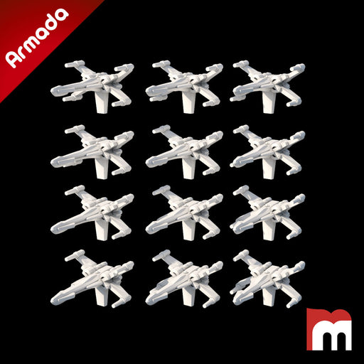 (Armada) 12x T-85 X-Wing - Only-Games