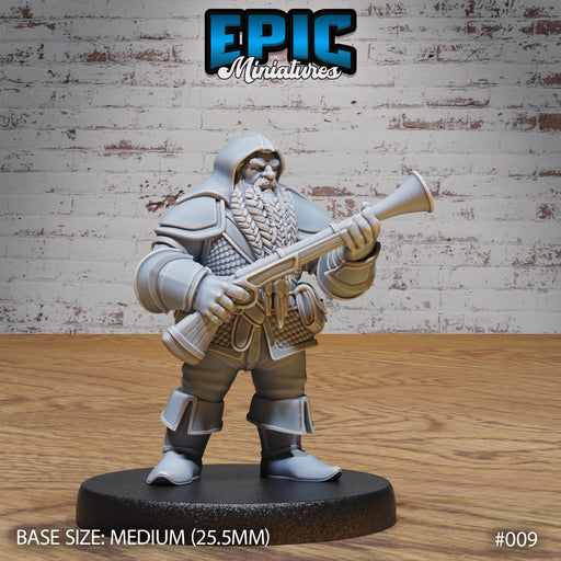Dwarf Army Musketeer - Only-Games