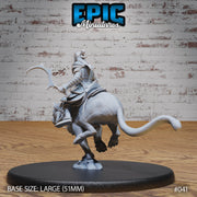 Dark Elf Panther Mount Rider Set - Only-Games