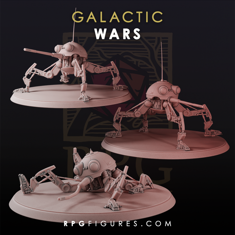 Galactic Wars | Dwarf Spider Droids Set