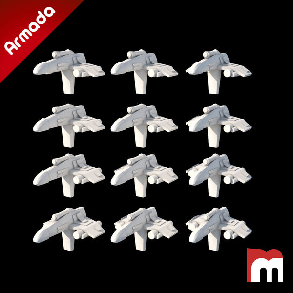 (Armada) 12x E-Wing