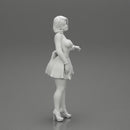 Attractive Stewardess in maid clothes Posing - Only-Games