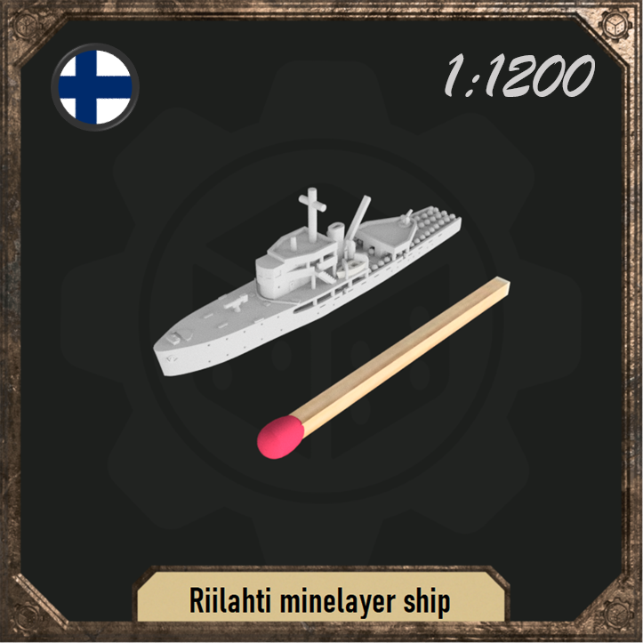 1/1200 Riilahti minelayer