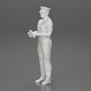 officer holding binoculars - Only-Games