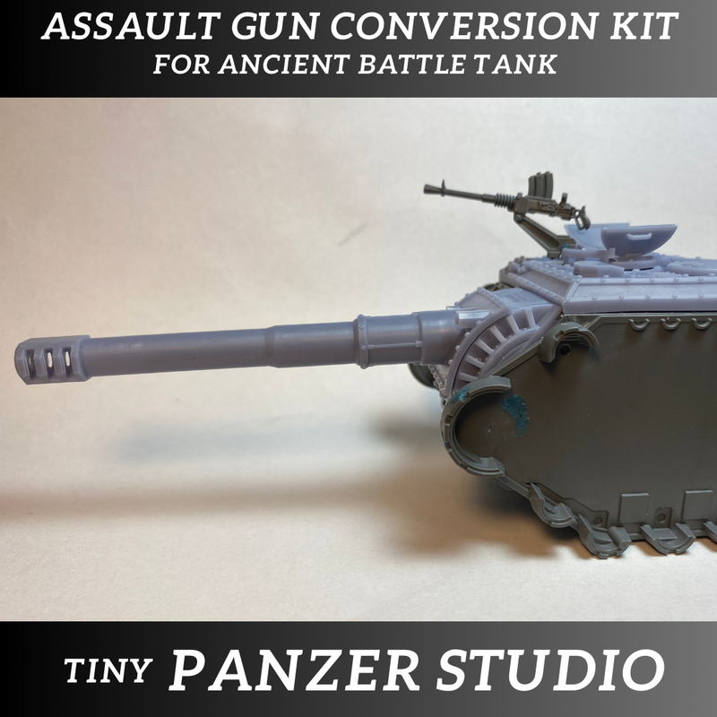 Assault Gun Conversion Kit for Ancient Battle Tank