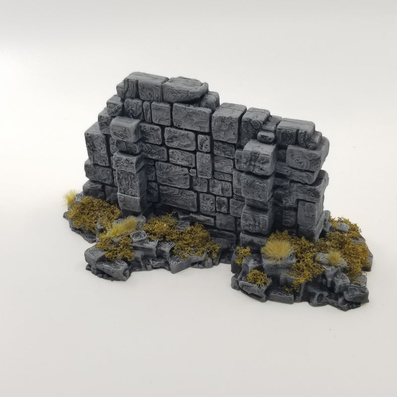 Basic Wall B: Ancient Ruins Terrain Set - Only-Games