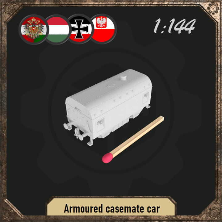 1/144 Armoured casemate car