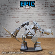 Wooden Construct Golem Attack - Only-Games