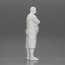 Fat Gangster in cap folding one's arms - Only-Games