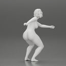 Nkaed Girl Riding Wave on board - Only-Games