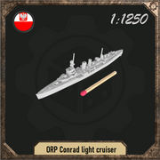 1/1250 ORP Conrad light cruiser - Only-Games