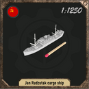 1/1250 Jan Rudzutak cargo ship - Only-Games