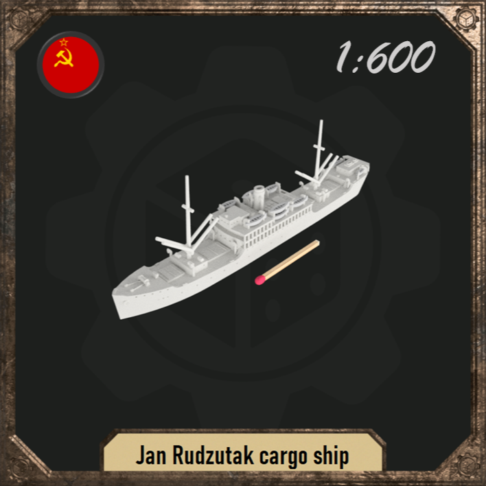 1/600 Jan Rudzutak cargo ship - Only-Games