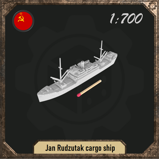 1/700 Jan Rudzutak cargo ship - Only-Games