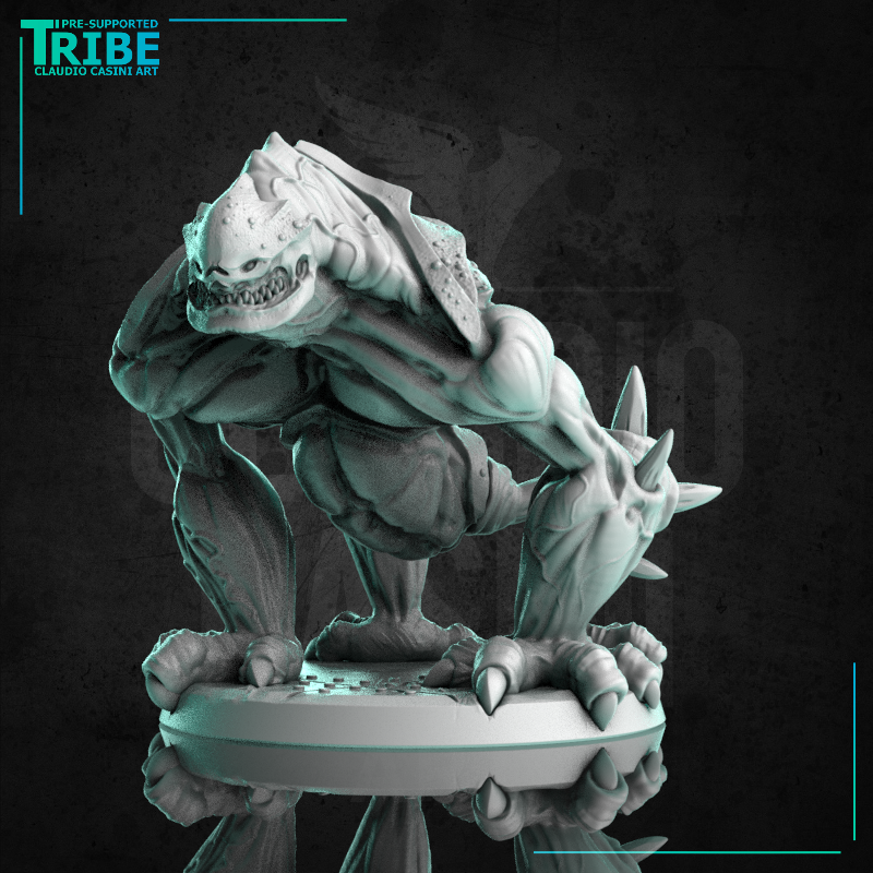(L 0057) Monster alien creature abomination (Large)