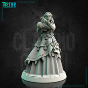 (0204) Female human half orc tiefling firbolg elf fortune teller - Only-Games