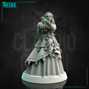 (0204) Female human half orc tiefling firbolg elf fortune teller - Only-Games