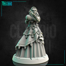 (0204) Female human half orc tiefling firbolg elf fortune teller - Only-Games