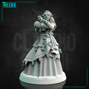 (0204) Female human half orc tiefling firbolg elf fortune teller - Only-Games