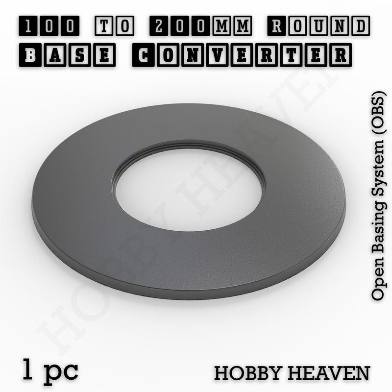 Round Bases Size Converters Round to Round 3d Print Full Range - Only-Games