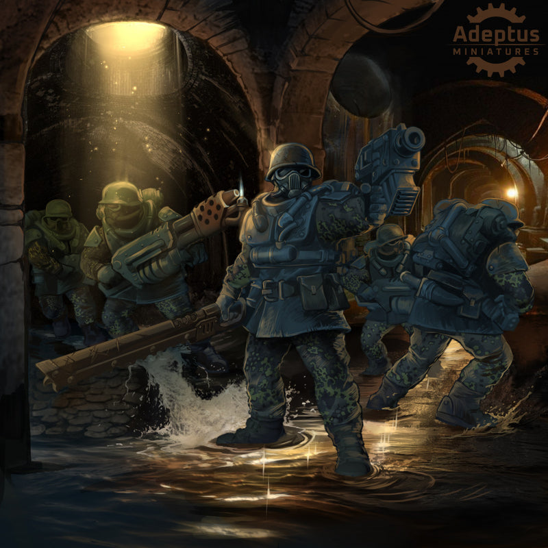Command Squad. Koelner Regiment. Imperial Guard - Only-Games