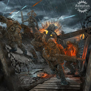 Heavy Weapons Team. Varrox regiment. Renegades and Heretics. Compatibility class A. - Only-Games