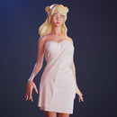 CUTE GIRL IN A TOWEL / A - Only-Games