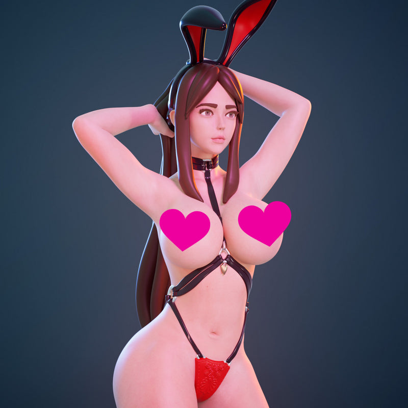 FIGURINE COLLECTION / BUNNY GIRLS / 5 PIECES - Only-Games